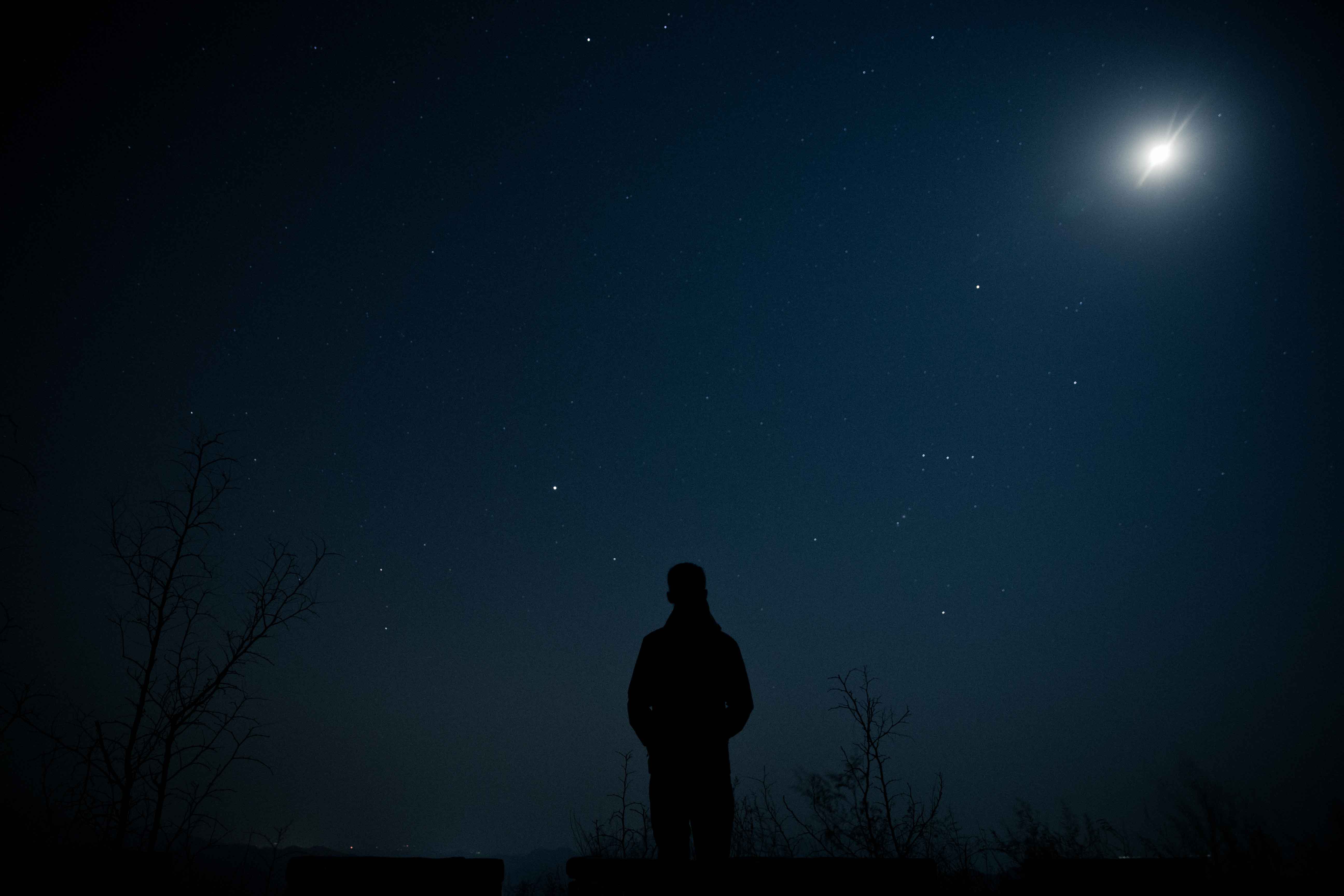 仰望星空